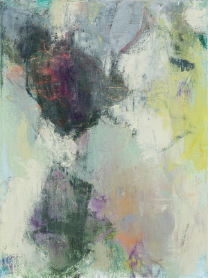 Abstract composition, 2020,Heathland series, oil on canvas