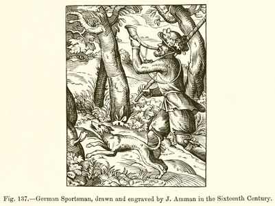 German Sportsman (engraving)