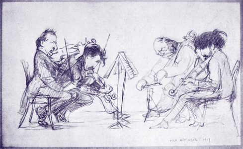 Bohemian Quartet by Hugo