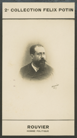 Maurice Rouvier, Homme Politique, 1842 (b/w photo)