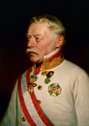 Fieldmarshal Johann Joseph Wenzel Radetzky von Radetz … (painting on canvas)