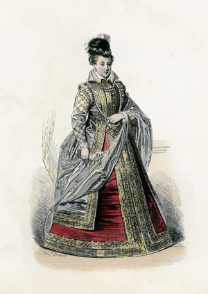 Joan of Austria. Archduchess of Austria and Infanta ... (engraving)