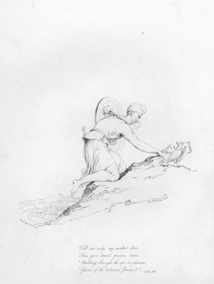 Anacreon, Ode XV (engraving)