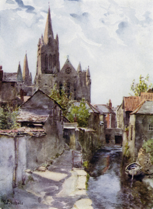 Truro (colour litho)