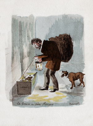 Emile Zola, 1898 (print)