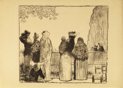 The Tuileries, 1895 (litho)