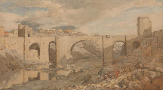 Bridge near Toledo, 1903 (oil on panel)