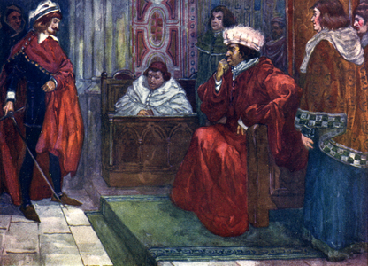 Judge Gascoigne condemns Prince Hal