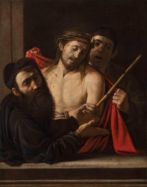 Ecce homo, c.1605-09 (oil on canvas)