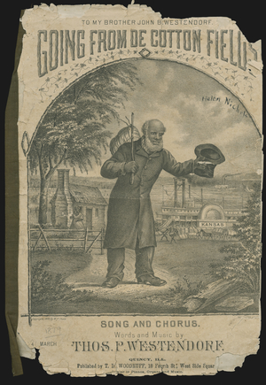 Going From De Cotton Fields, 1879 (print)