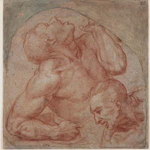 Copy from the Last Judgment, 16th century (drawing)