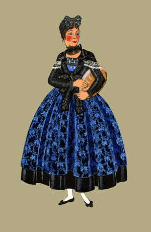 Alsacian Peasant from dOberseebach