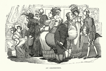 An exhibition (engraving)