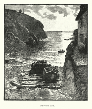 Cadgwith Cove (engraving)