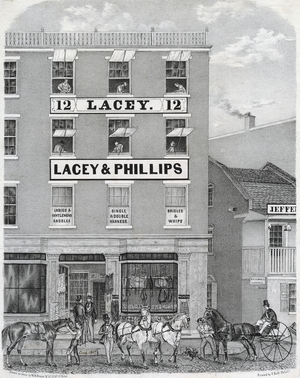 Lacey & Phillips, printed by Frederick Kuhl, August 1847 (litho)


