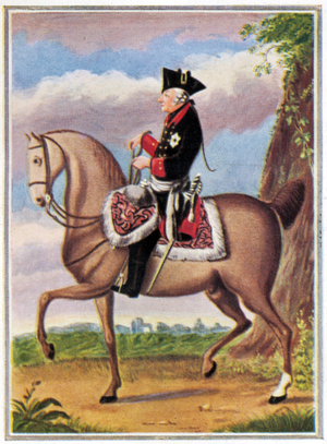 Frederick II. Portrait of the King of Prussia.