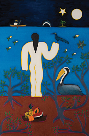 Our own Olympia, 2014 (oil on linen)