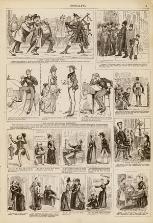 Page from Scraps, Vol IV, No 138 (engraving)