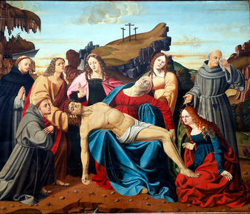 Deploration du Christ, 1508-10 (oil on canvas)