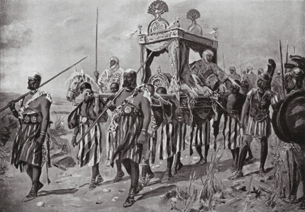 The Pomp of Pausanias (litho)