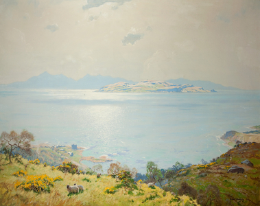 The Shores of the Clyde, c.1933 (oil on canvas)