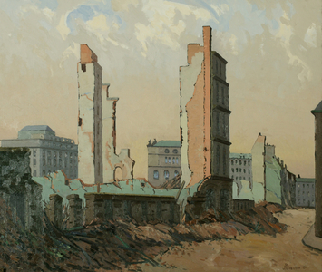 War Memorial, 1941 (oil on canvas)