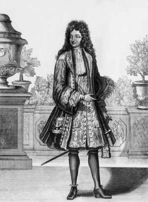 Paul de Beauvilliers (1648-1714) French politician, engraving