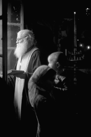 An orthodox Priest in his home on Crete ..., 1955 (photo)