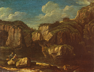 Landscape with Rocks and Water