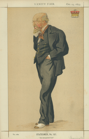 The Earl of Harrington (colour litho)