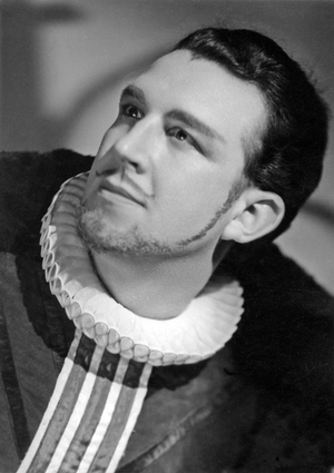 Raymond Malvasio, French tenor, in 'Roi Malgre Lui', opera by Emmanuel Chabrier