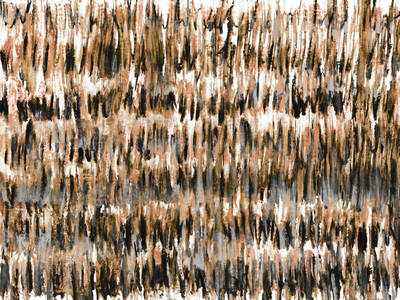 SEA ZEN 4 BOHO TAN , 2023 (Acrylic Mixed Media)