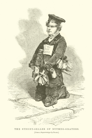 The Street-Seller of Nutmeg-Graters (engraving)