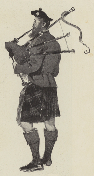 A Rose of Glenbogie, by Bret Harte (engraving)
