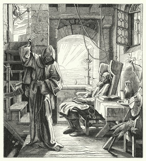 Death Coming as a Friend (engraving)