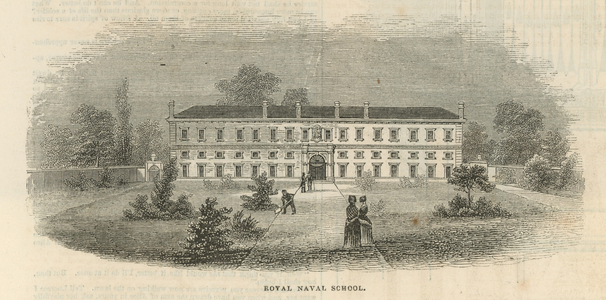 Royal Naval School in New-Cross (engraving)
