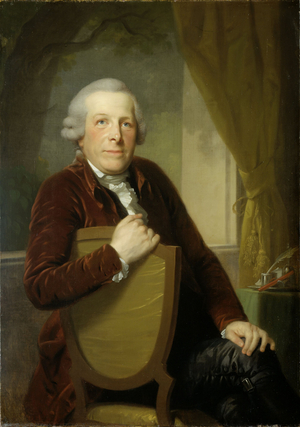Portrait of Johannes Lublink II, 1790 (oil on canvas)