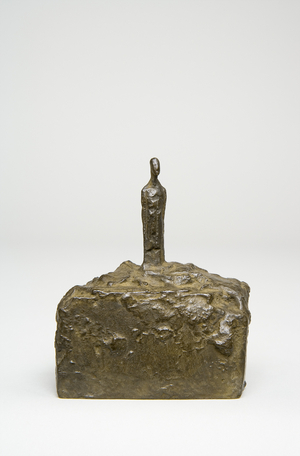Small Man on a Base, c.1939-45 (bronze)