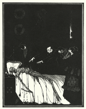 Edgar Allan Poe: The Oblong Box (litho)