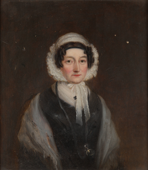 Mrs Henry Wood (?) (oil on panel)