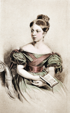 Queen Victoria of England (print)