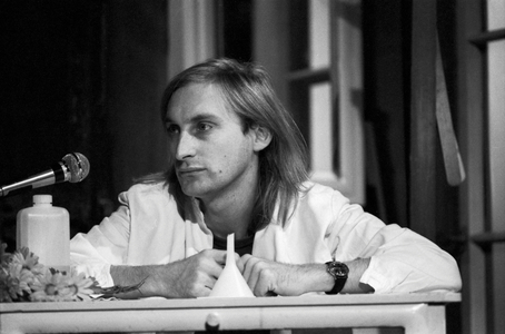 German comedian Otto Waalkes in the Otto Show in 1981