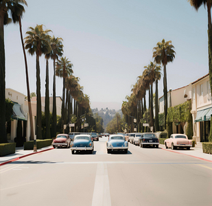 Timeless Avenue (1), 21st century (painting)