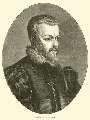 Philip II of Spain (engraving)