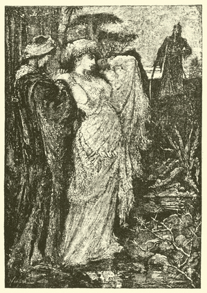 The Spanish Gypsy, Tis A Sword (engraving)