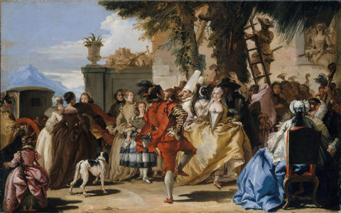 A Dance in the Country, c.1755 (oil on canvas)