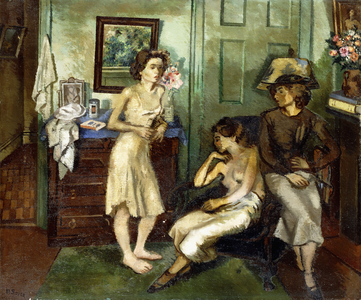 Ida as Model, c.1937 (oil on canvas)