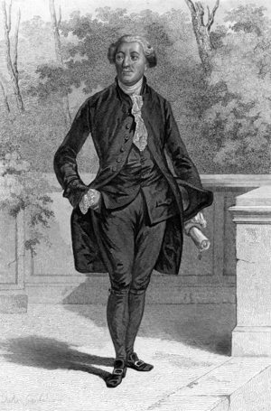 Jacques Necker (1732-1804) swiss politician, he was director of the Finances under LouisXVI, very popular to people, engraving by Mondain (19thcentury)