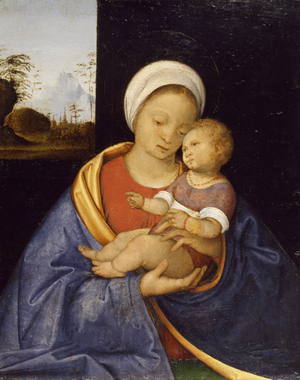 Madonna and Child, 1510-15 (oil on panel)