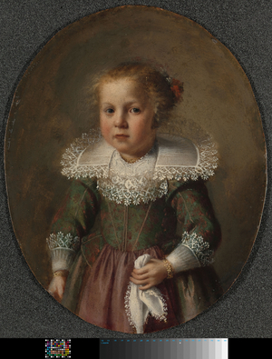 Portrait of Josina Cornelisdr van Esch, 1632 (oil on copper)